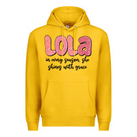 Lemon lola in every season, she shines with grace Premium Hoodie - MaliasSmallBusiness