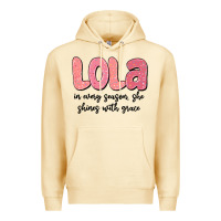 Pina Colada lola in every season, she shines with grace Premium Hoodie - MaliasSmallBusiness