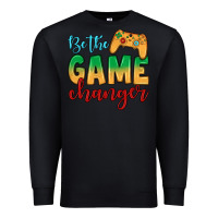 Black Be the game changer Premium Sweatshirt - JahusDesignShop