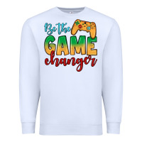 White Be the game changer Premium Sweatshirt - JahusDesignShop