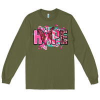 Army Green hope with butterfly's Long Sleeve Tee - AdoDesignShop