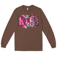 Chestnut hope with butterfly's Long Sleeve Tee - AdoDesignShop
