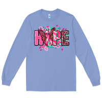 Colony Blue hope with butterfly's Long Sleeve Tee - AdoDesignShop