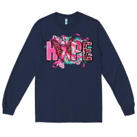 Navy hope with butterfly's Long Sleeve Tee - AdoDesignShop