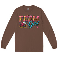 Chestnut farm girl Long Sleeve Tee - texasbilliewilder