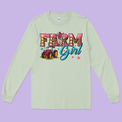 Long Sleeve Tee farm girl