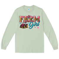 Matcha farm girl Long Sleeve Tee - texasbilliewilder