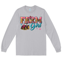 Moon Dust farm girl Long Sleeve Tee - texasbilliewilder