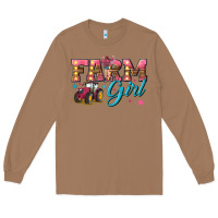 Toasted Coconut farm girl Long Sleeve Tee - texasbilliewilder