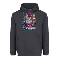 Smoke freezing season skeleton Heavyweight Hoodie - FaDigitalArtStudio