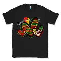 Black juneteenth hearts Classic Tee - Zillion Design Studio