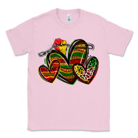 Bubblegum Pink juneteenth hearts Classic Tee - Zillion Design Studio
