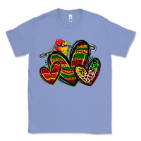 Colony Blue juneteenth hearts Classic Tee - Zillion Design Studio