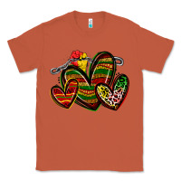 Copper juneteenth hearts Classic Tee - Zillion Design Studio