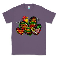 Lavender juneteenth hearts Classic Tee - Zillion Design Studio