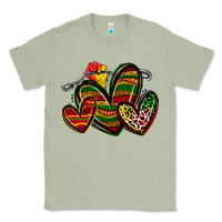 Matcha juneteenth hearts Classic Tee - Zillion Design Studio