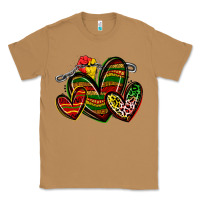 Toasted Coconut juneteenth hearts Classic Tee - Zillion Design Studio