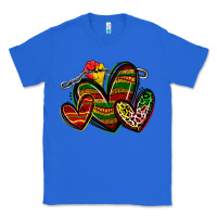 True Royal juneteenth hearts Classic Tee - Zillion Design Studio