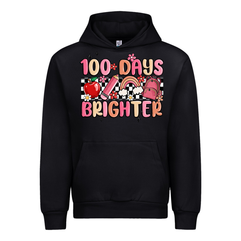 100 Days Brighter Urban Hoodie by MaliasSmallBusiness | Teevron