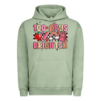 Pigment Oil Green 100 days brighter Urban Hoodie - MaliasSmallBusiness