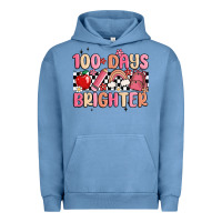 Pigment Pebble Blue 100 days brighter Urban Hoodie - MaliasSmallBusiness