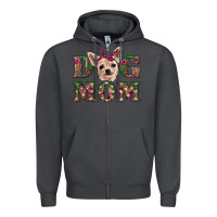 Smoke christmas dog mom chihuahua Zipper Hoodie - RanaPortraitStore