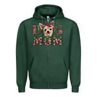 Sports Green christmas dog mom chihuahua Zipper Hoodie - RanaPortraitStore