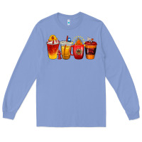 Colony Blue firefighter coffee cups Long Sleeve Tee - texasbilliewilder