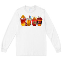 White firefighter coffee cups Long Sleeve Tee - texasbilliewilder