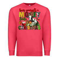 Cardinal have yourself a mooey little christmas Premium Sweatshirt - AdoDesignShop