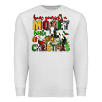 Oatmeal Heather have yourself a mooey little christmas Premium Sweatshirt - AdoDesignShop