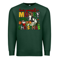 Sports Green have yourself a mooey little christmas Premium Sweatshirt - AdoDesignShop
