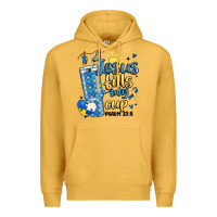 Mustard down syndrome jesus fills my cup Premium Hoodie - MaliasSmallBusiness