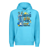 Ocean Blue down syndrome jesus fills my cup Premium Hoodie - MaliasSmallBusiness