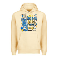 Pina Colada down syndrome jesus fills my cup Premium Hoodie - MaliasSmallBusiness