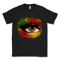 Black juneteenth eye Classic Tee - Zillion Design Studio
