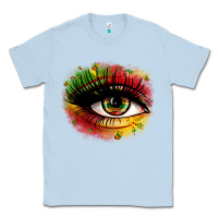 Dusty Blue juneteenth eye Classic Tee - Zillion Design Studio