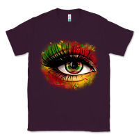 Plum juneteenth eye Classic Tee - Zillion Design Studio
