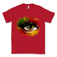 Red juneteenth eye Classic Tee - Zillion Design Studio