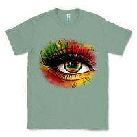 Sage juneteenth eye Classic Tee - Zillion Design Studio
