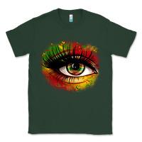 Sports Green juneteenth eye Classic Tee - Zillion Design Studio