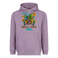 Lavender just a small town girl Heavyweight Hoodie - HRA Design Shop