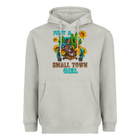 Moon Dust just a small town girl Heavyweight Hoodie - HRA Design Shop