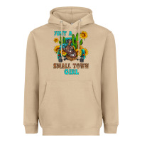 Mushroom just a small town girl Heavyweight Hoodie - HRA Design Shop