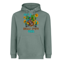 Sage just a small town girl Heavyweight Hoodie - HRA Design Shop