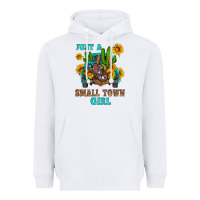 White just a small town girl Heavyweight Hoodie - HRA Design Shop