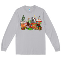 Moon Dust Christmas coffee cups with French Bulldog Long Sleeve Tee - RanaPortraitStore