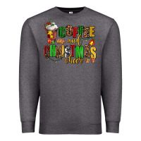 Charcoal Heather coffee and christmas cheer Premium Sweatshirt - AdoDesignShop