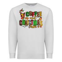 Dove Grey coffee and christmas cheer Premium Sweatshirt - AdoDesignShop