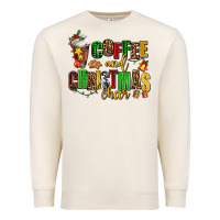 Sandshell coffee and christmas cheer Premium Sweatshirt - AdoDesignShop